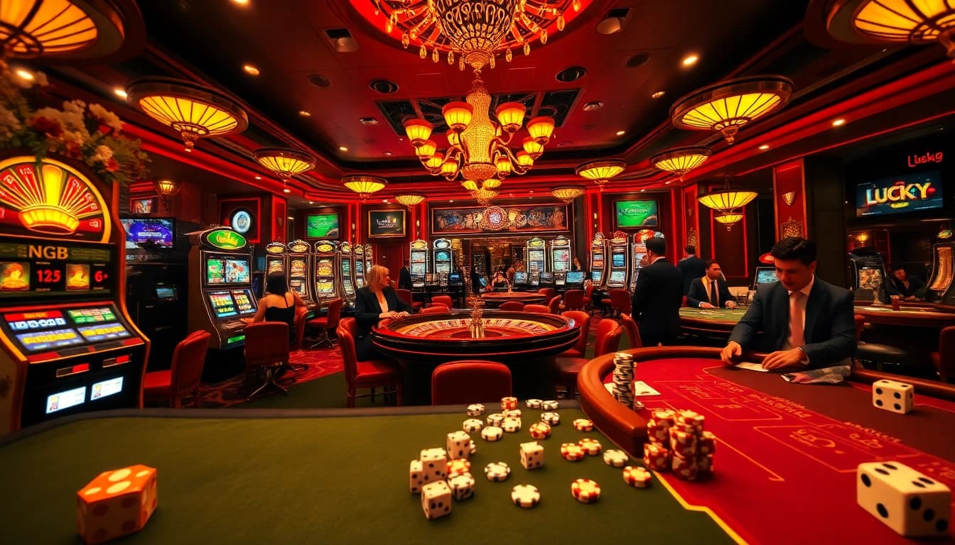 Experience the excitement of gambling at https://lucky88.cn.com/ with vibrant casino visuals and thrilling gameplay elements.