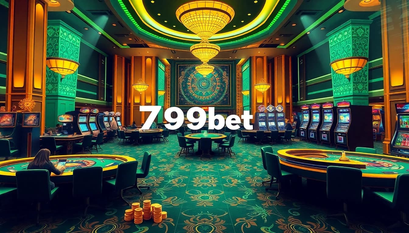 Players enjoying thrilling casino games at 789bet, showcasing vibrant tables and exciting gameplay.