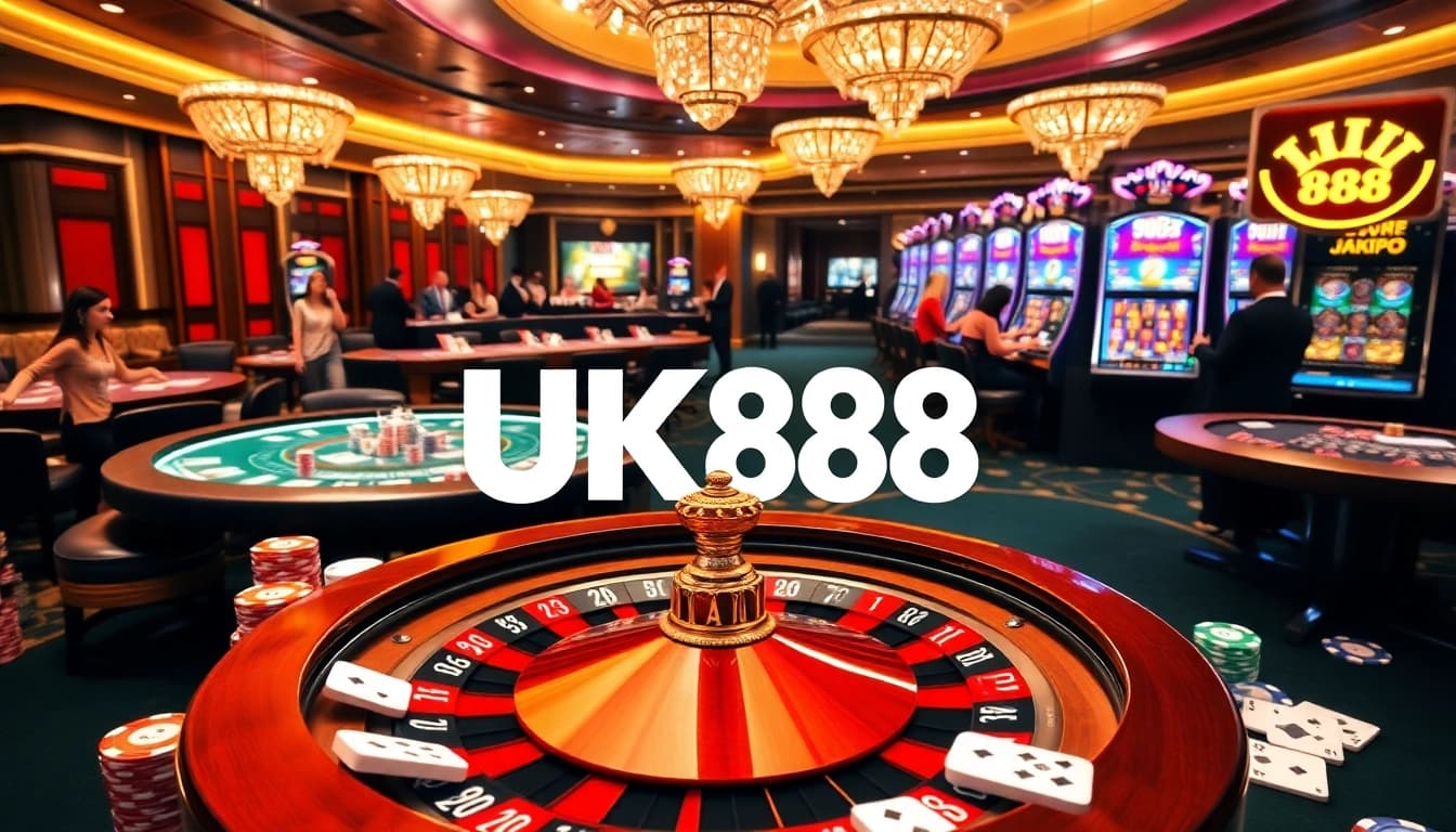 Experience the thrill of winning at UK88’s luxurious casino with vibrant games and engaging tables.