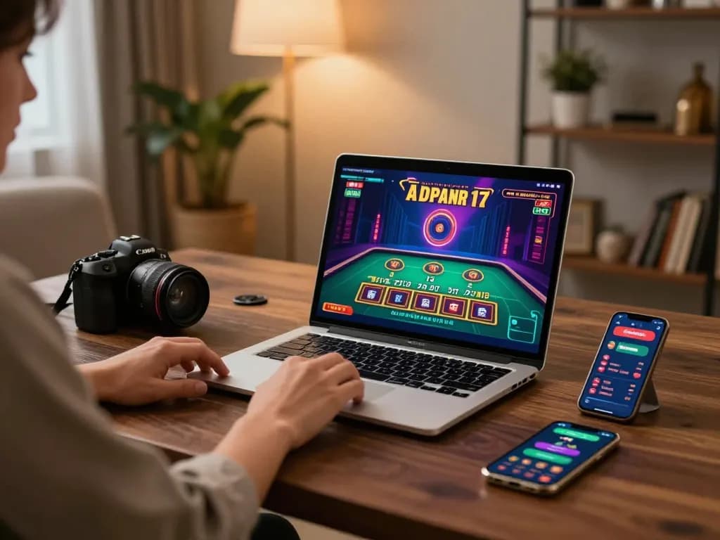 Play baccarat online at xx88, showcasing vibrant table graphics and an engaged player.