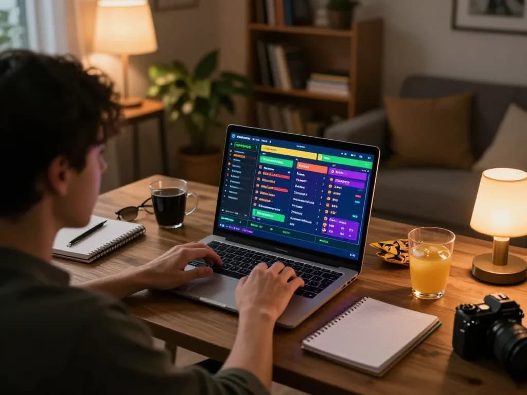Betting enthusiast engaging with MB66 online platform, showcasing live sports betting excitement.