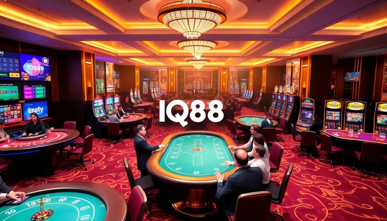 Experience excitement at IQ88 with vibrant casino games and engaging online gambling.
