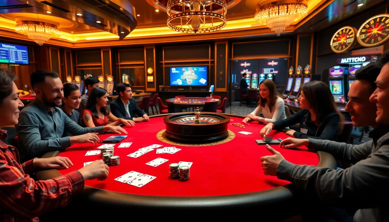 Experience the excitement of gambling at https://xo880.com/ with vibrant poker tables and thrilling casino games.
