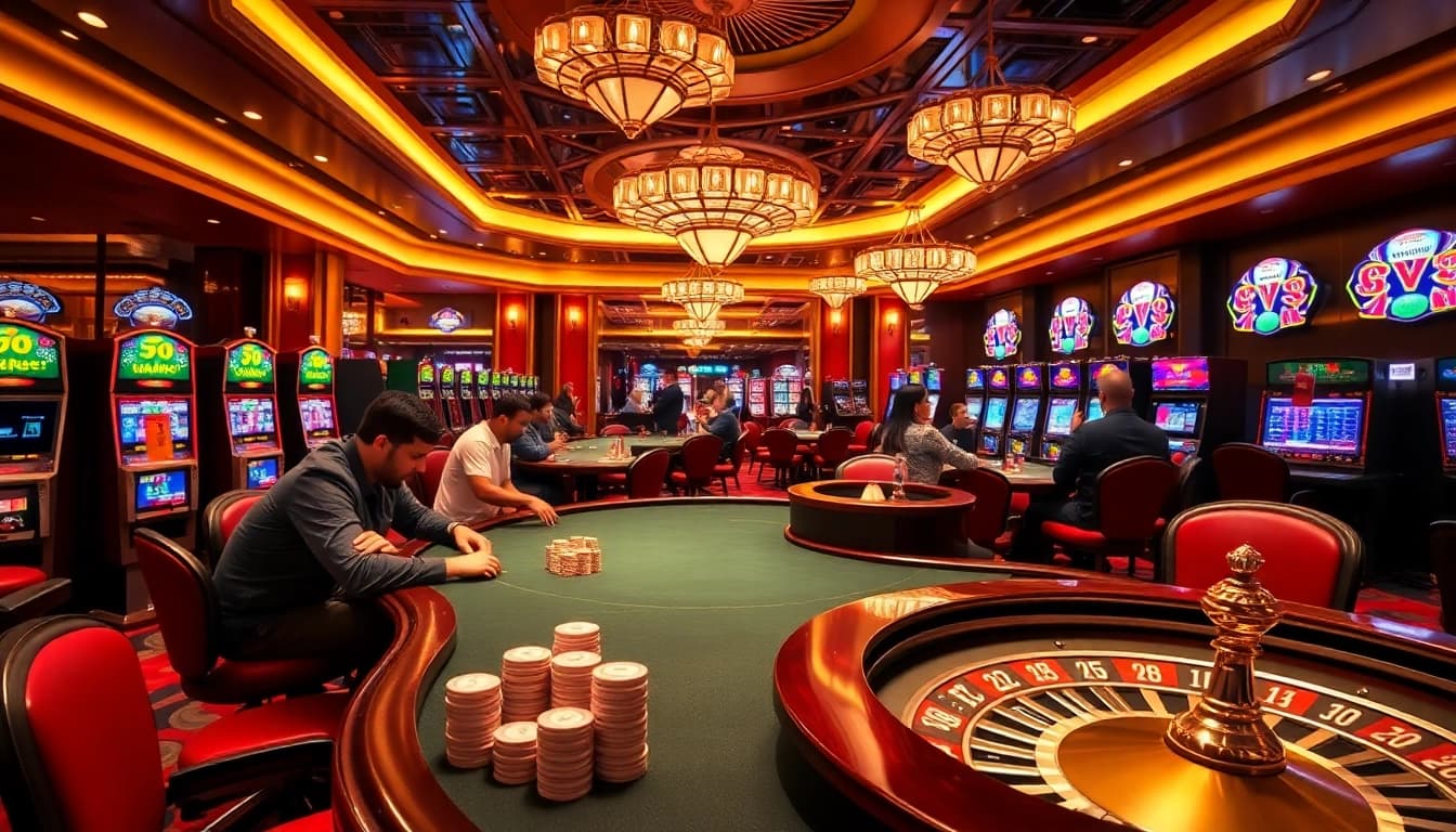 Engage in high-stakes gameplay at km88vip casino with vibrant tables and thrilling action.