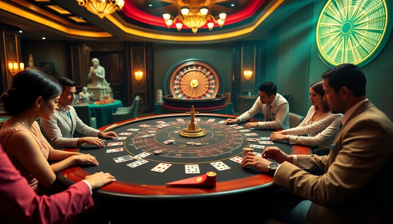 Experience the thrill of the high-stakes game at https://kong88.win with luxury casino visuals.