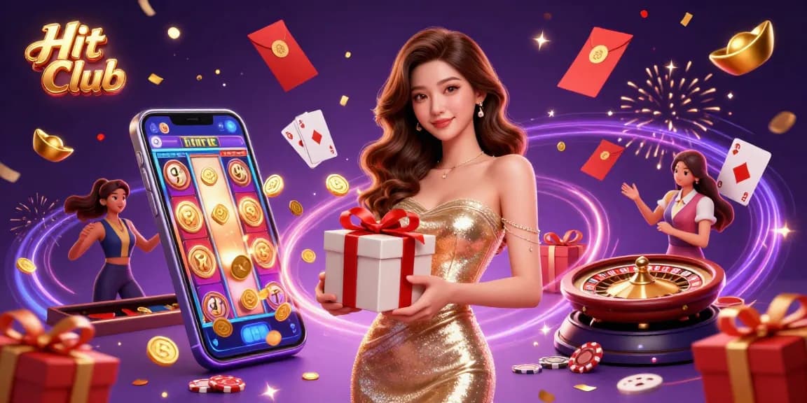 Win big at Hit Club while enjoying a festive Lunar New Year casino experience filled with games and gold!