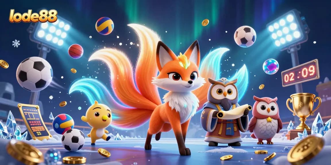 Engage with the lode88 spirit world of thrilling sports betting action filled with trophies and colorful characters.