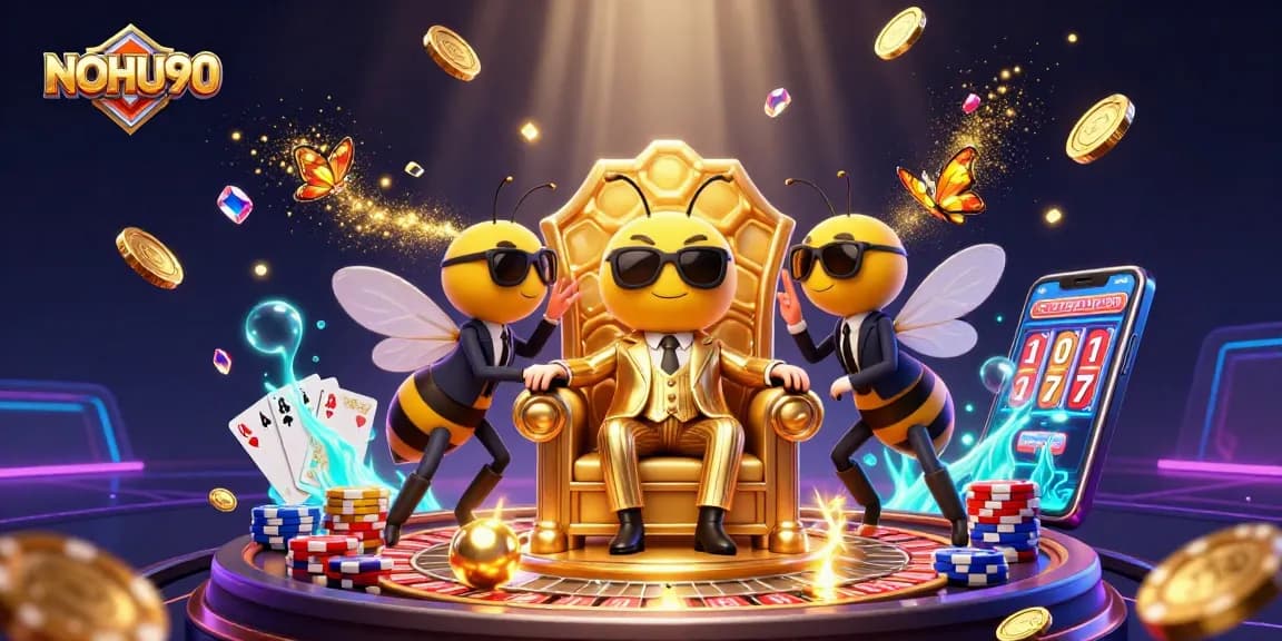 Win big at NOHU90 with a vibrant scene of gambling action packed with excitement and rewards.