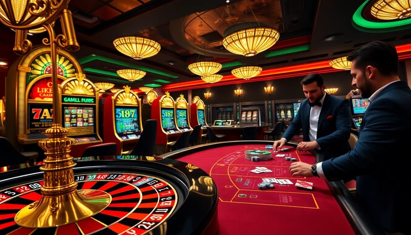 Experience the thrill of Slot365 with exciting casino games and vibrant gambling scenes.