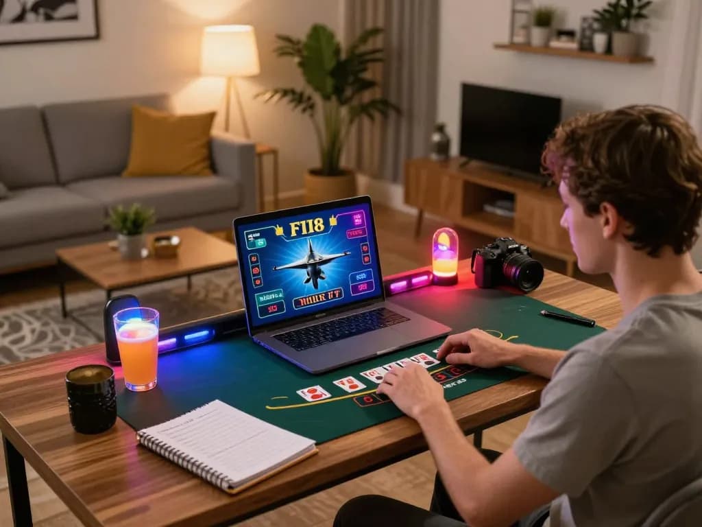 Player enjoying live dealer blackjack at F168 online casino with dynamic setting