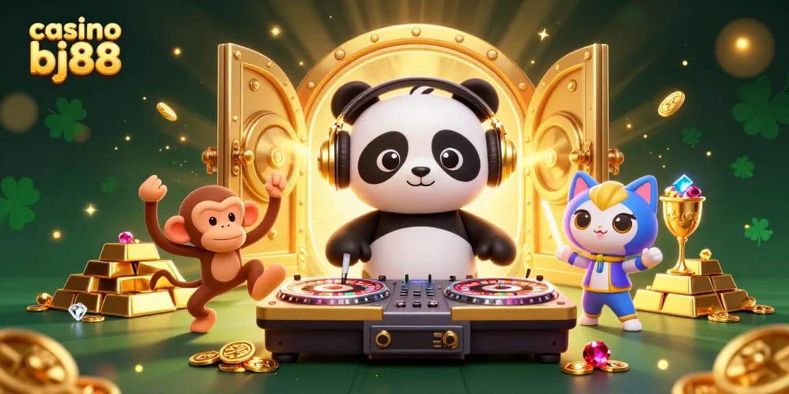 Experience the thrilling world of casino bj88, where a DJ panda, dancing monkey, and rave kitten ignite the night!