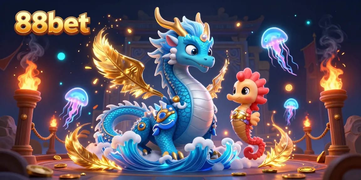 Experience thrilling games at 88bet with vibrant characters and dynamic casino elements.