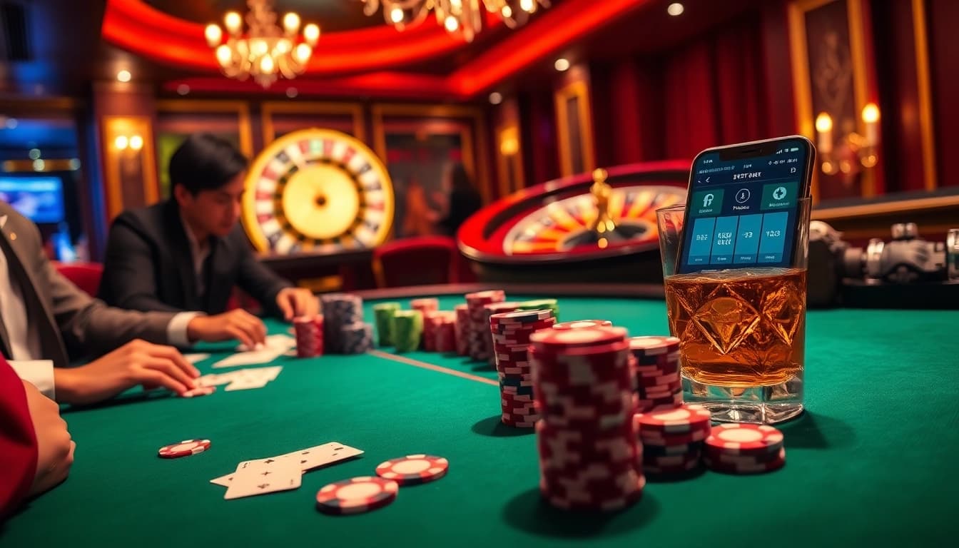 Experience the excitement at https://fc88.football/ with thrilling poker and roulette action in a vibrant casino atmosphere.