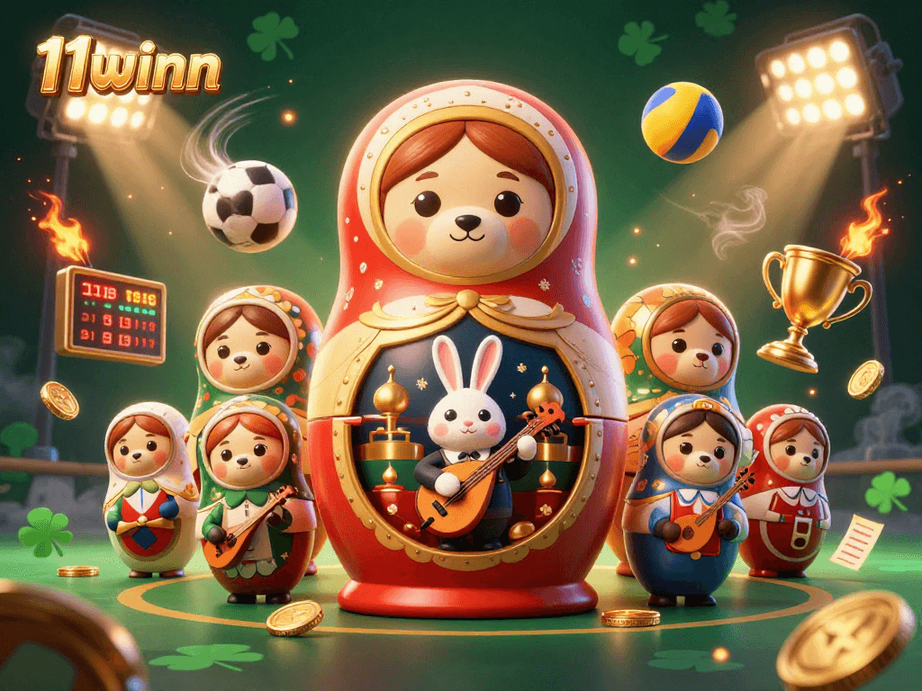 Join the fun at 11winn with thrilling casino dealer characters and vibrant game elements.