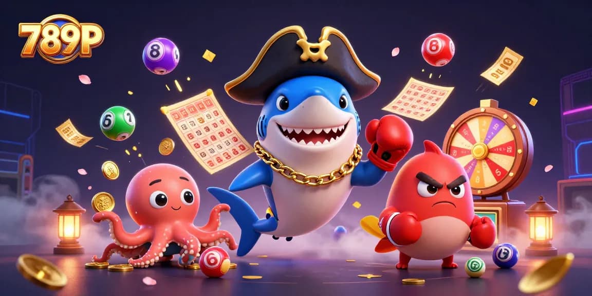 Win big with 789P by grabbing golden tickets and colorful lottery balls!