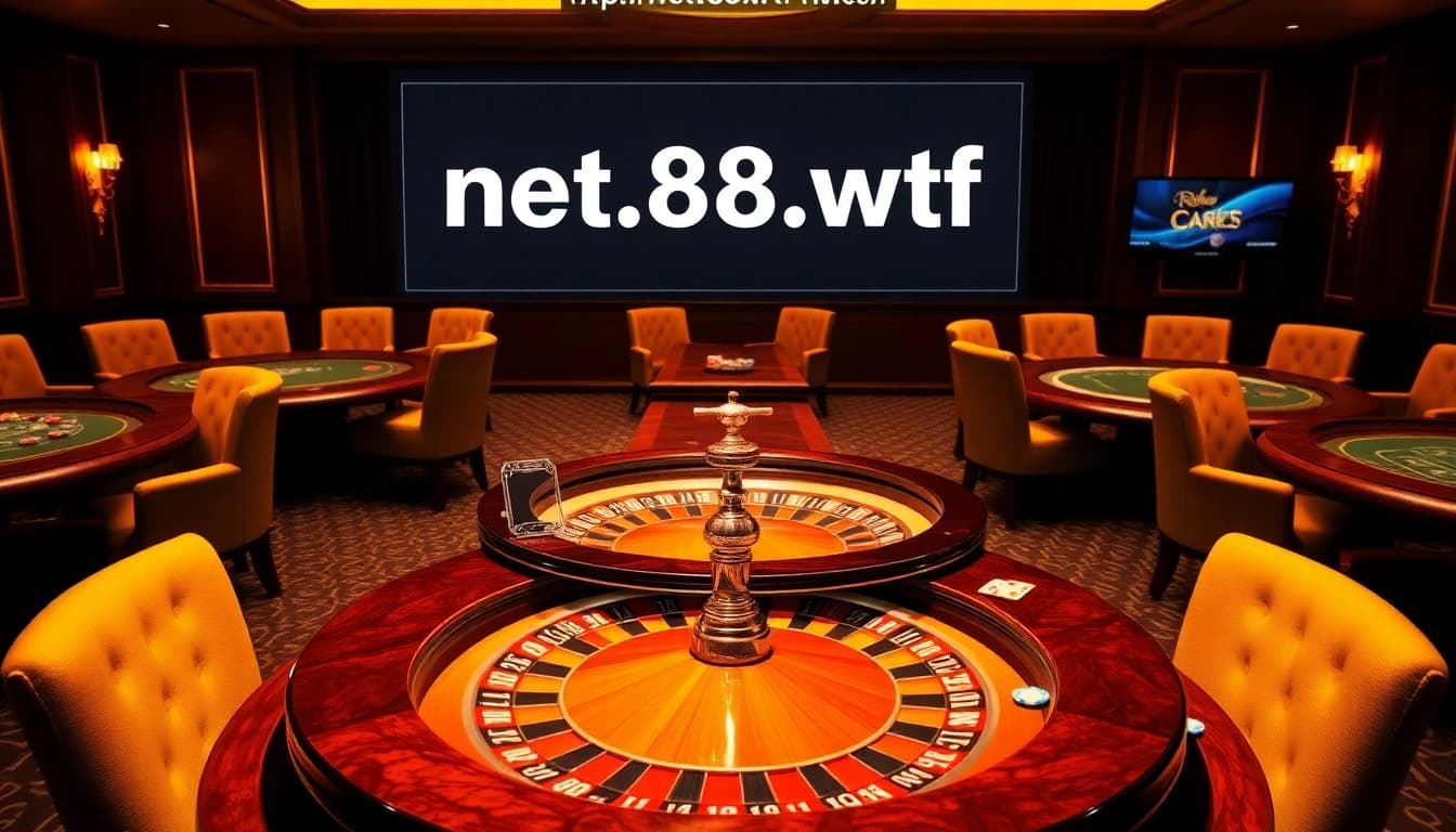 Experience the excitement of gambling with a luxurious roulette scene at https://net88.wtf/, showcasing professional gameplay.