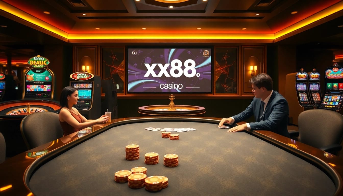 Experience the excitement of winning at xx88.casino with vibrant poker chips and thrilling games.