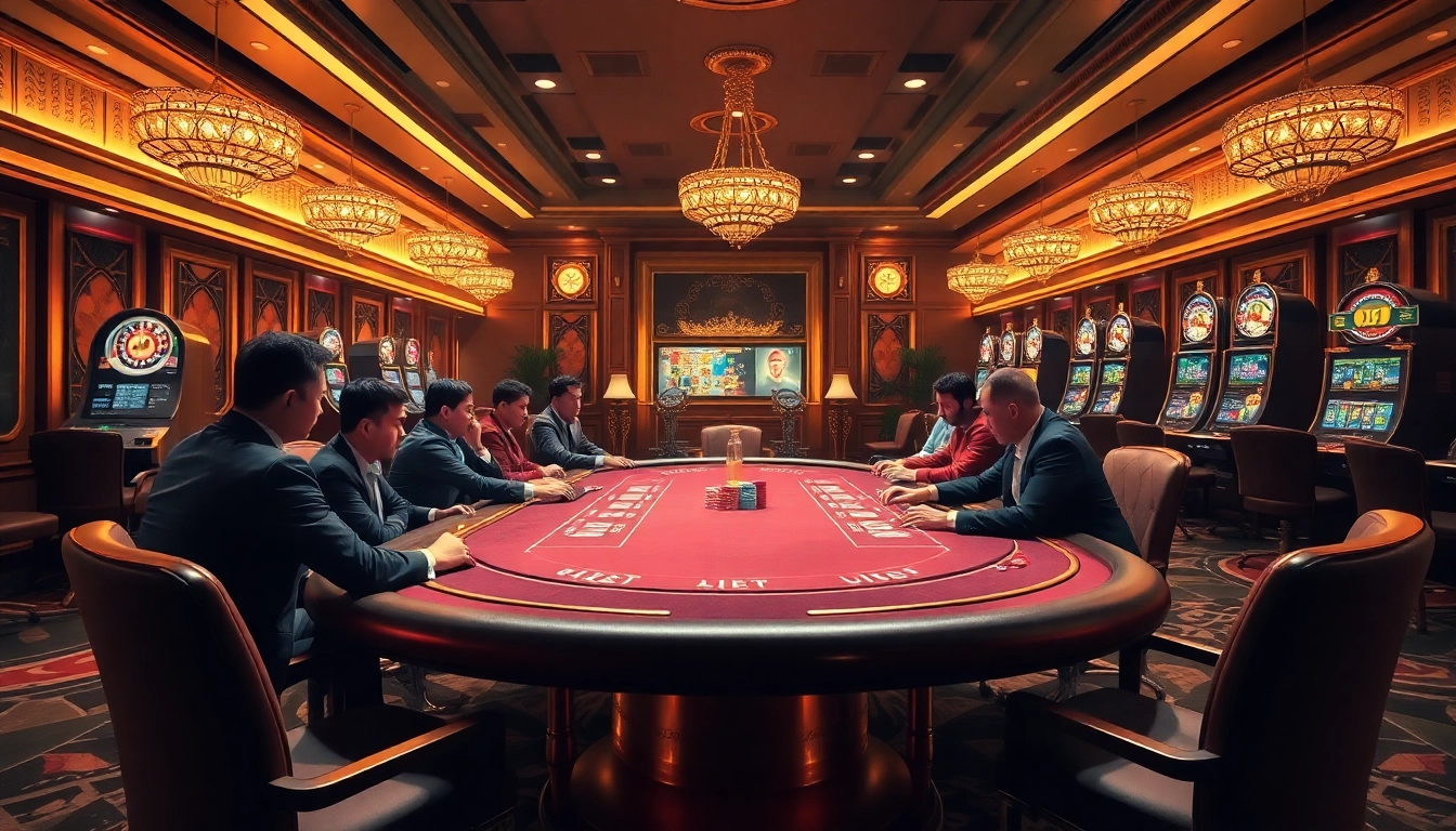 Experience the thrill of the casino at https://vin88b.com/ with vibrant poker games filled with energy and excitement.