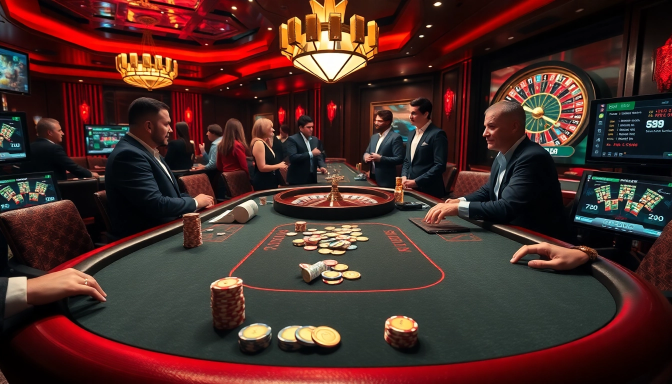 Experience thrilling gameplay at https://789winlem.com/ with vibrant poker chips and casino tables.
