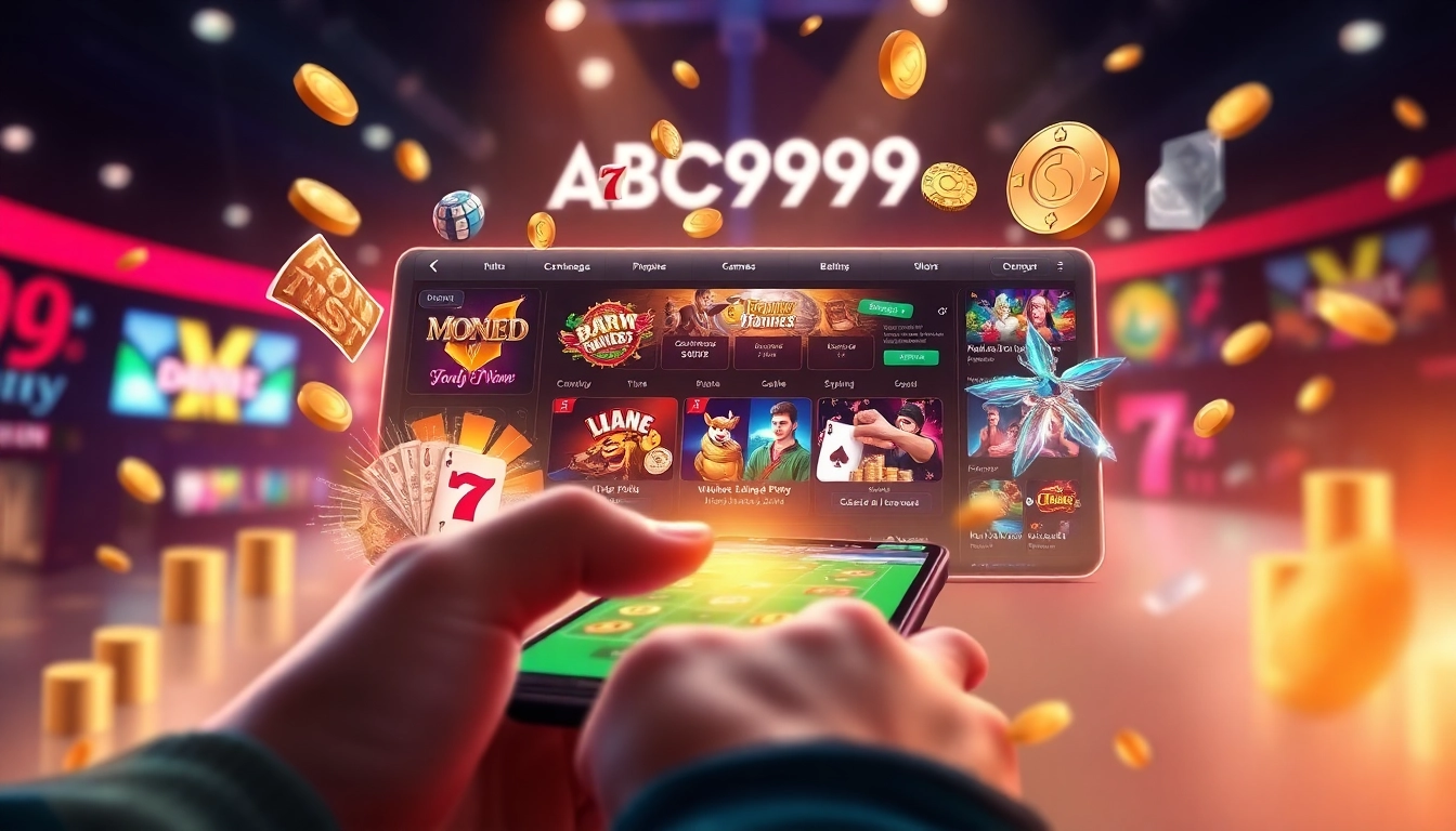 Experience interactive online betting with ABC999's exciting games and user-friendly interface.
